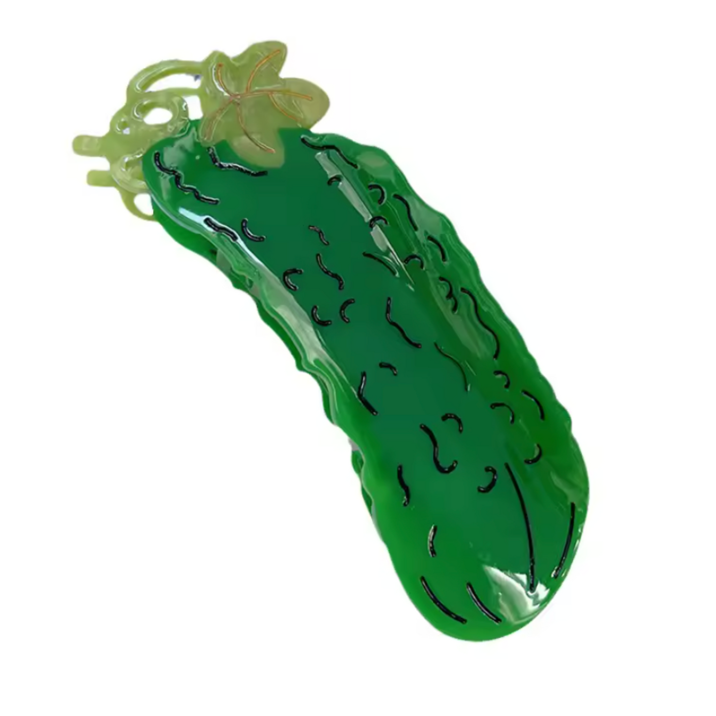 Pickle Hair Claw Clip