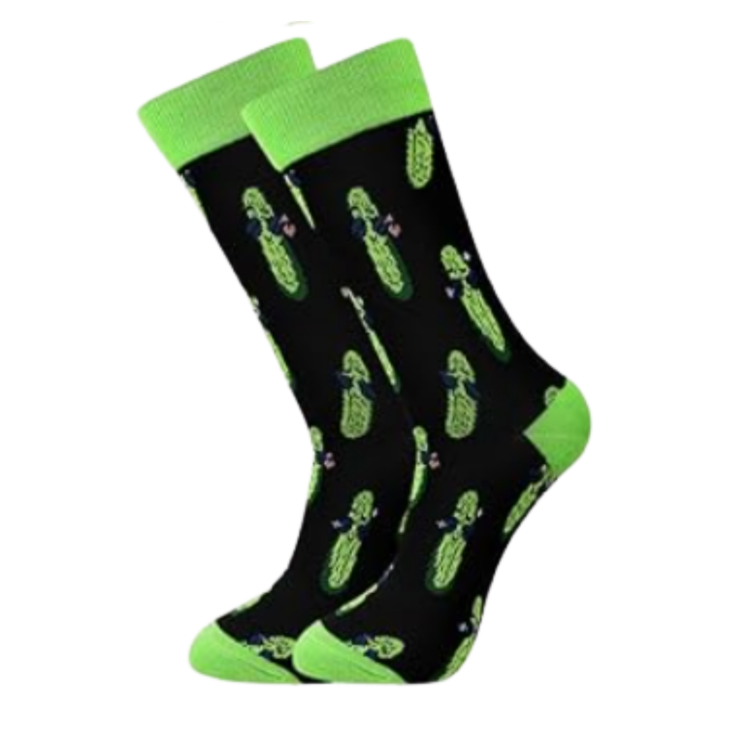 Cotton Mid Calf Pickle Socks