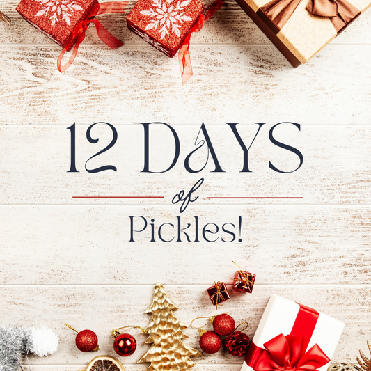 Pickle Patch Gift Co 12 Days of Christmas Advent Calendar – The Ultimate Pickle Lover’s Holiday Surprise!