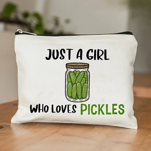 Pickle Makeup Bag