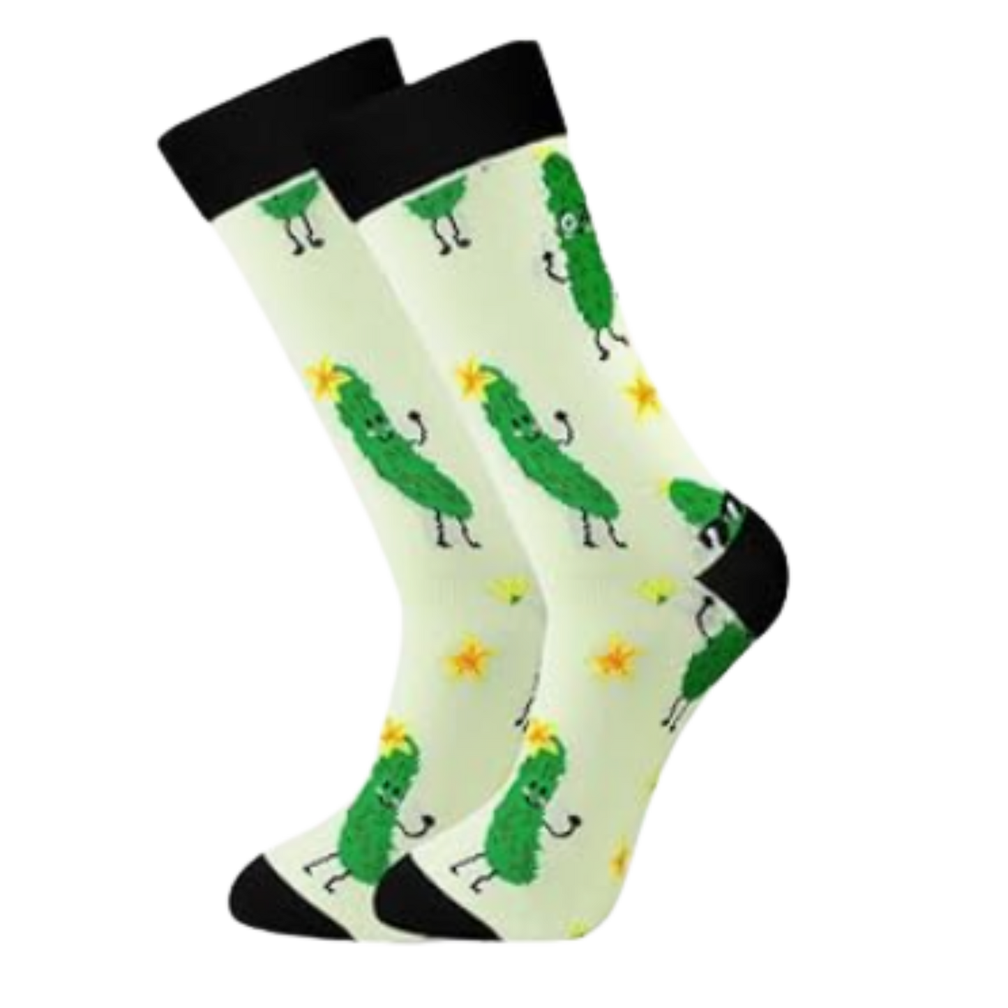 Cotton Mid Calf Pickle Socks