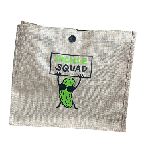 Pickle Squad - Reusable Pickle Tote Bag