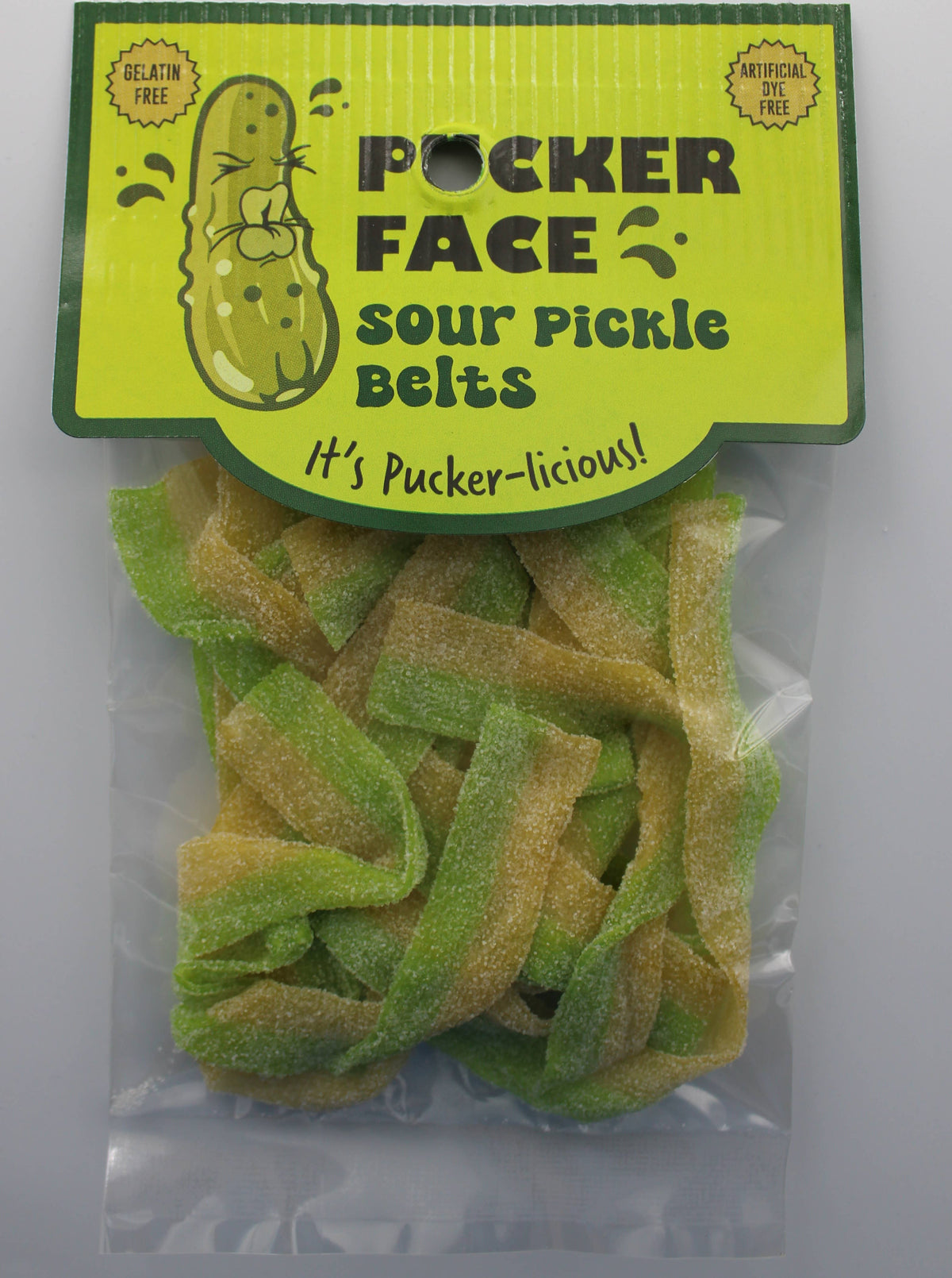 Pucker Face Pickle Belts 2 OZ