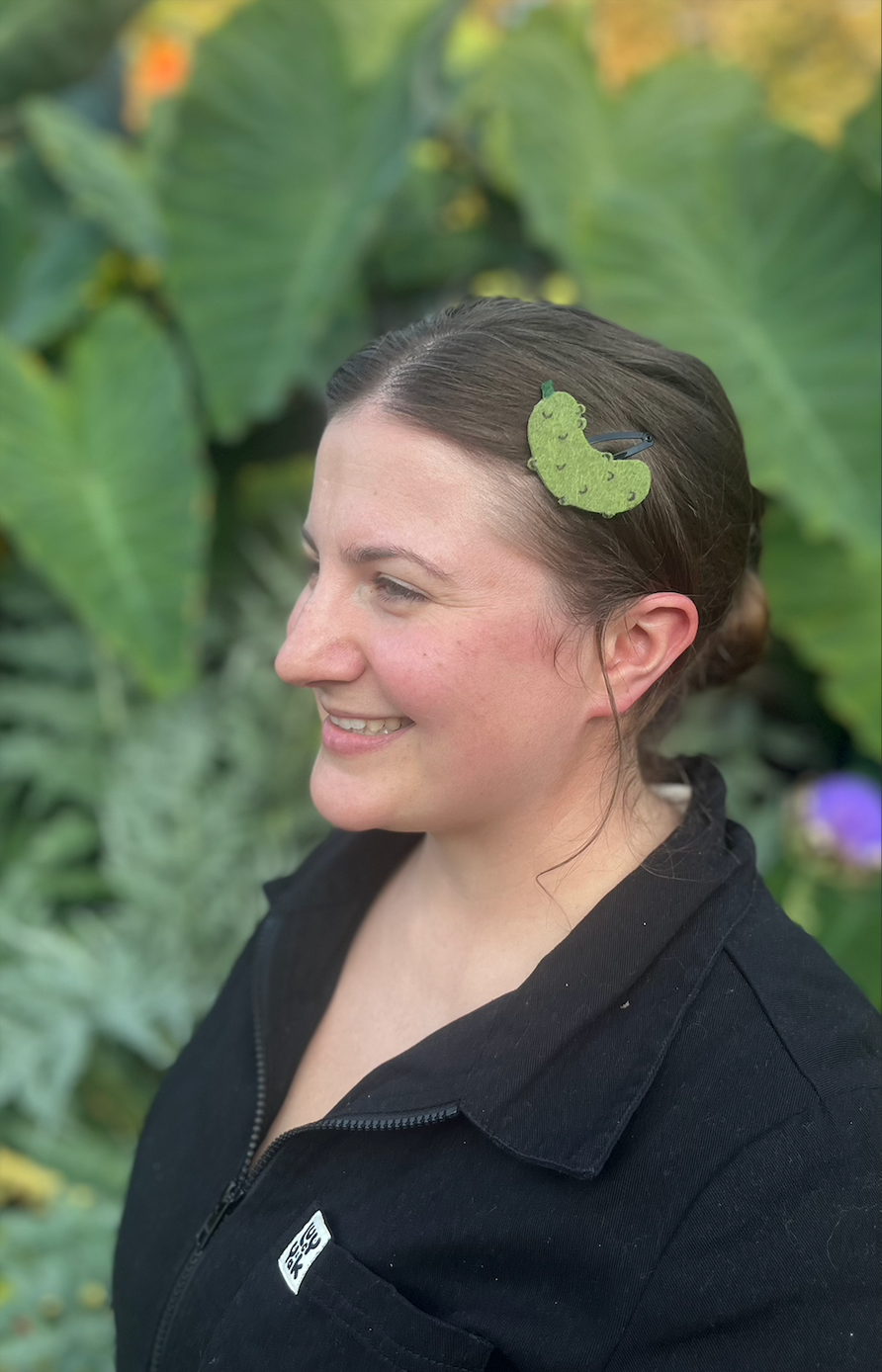 Pickle Barrettes | Felt Barrettes | Hair Accessories
