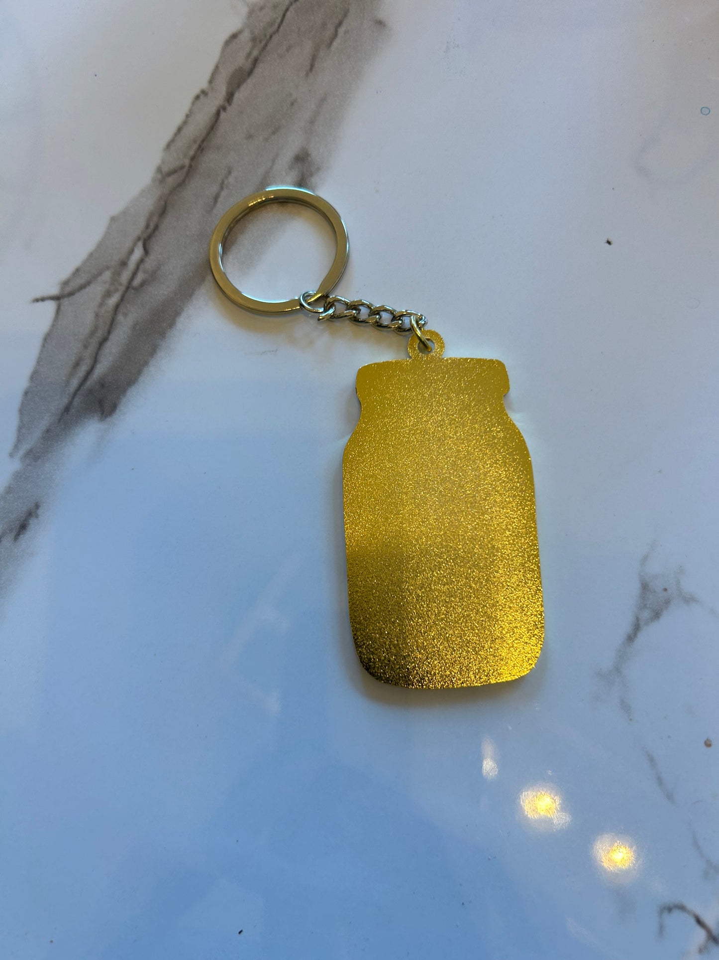 Pickle Jar Keychain