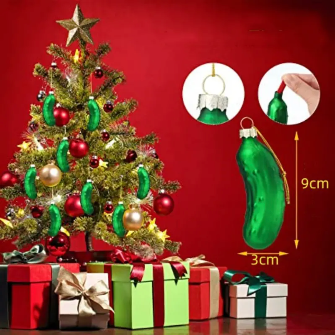 Christmas Pickle Ornament