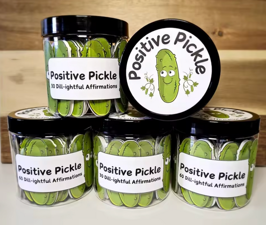 Postive Pickle Affirmations Jar