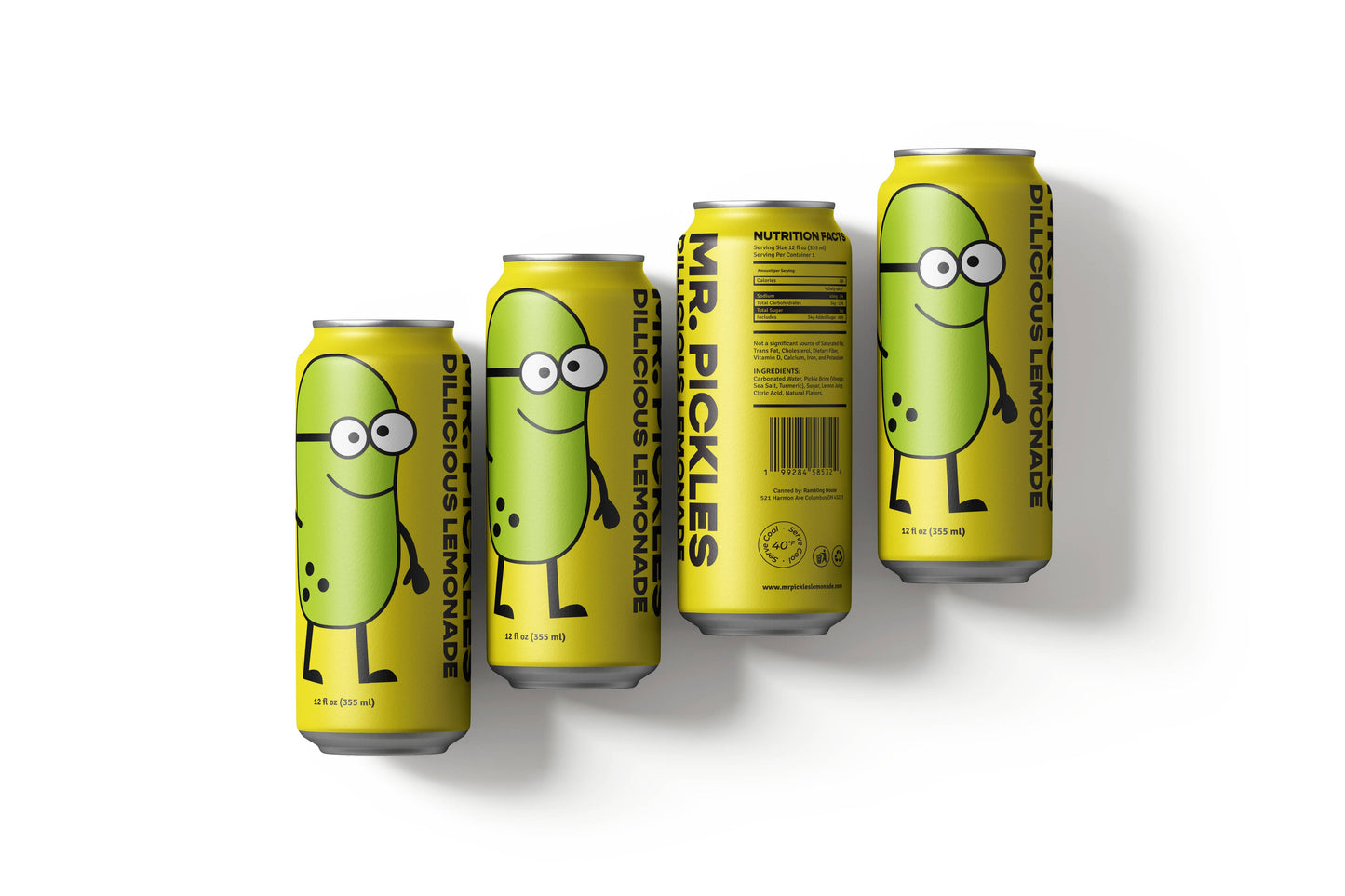 Mr. Pickles Dillicious Lemonade (case of 24 cans)