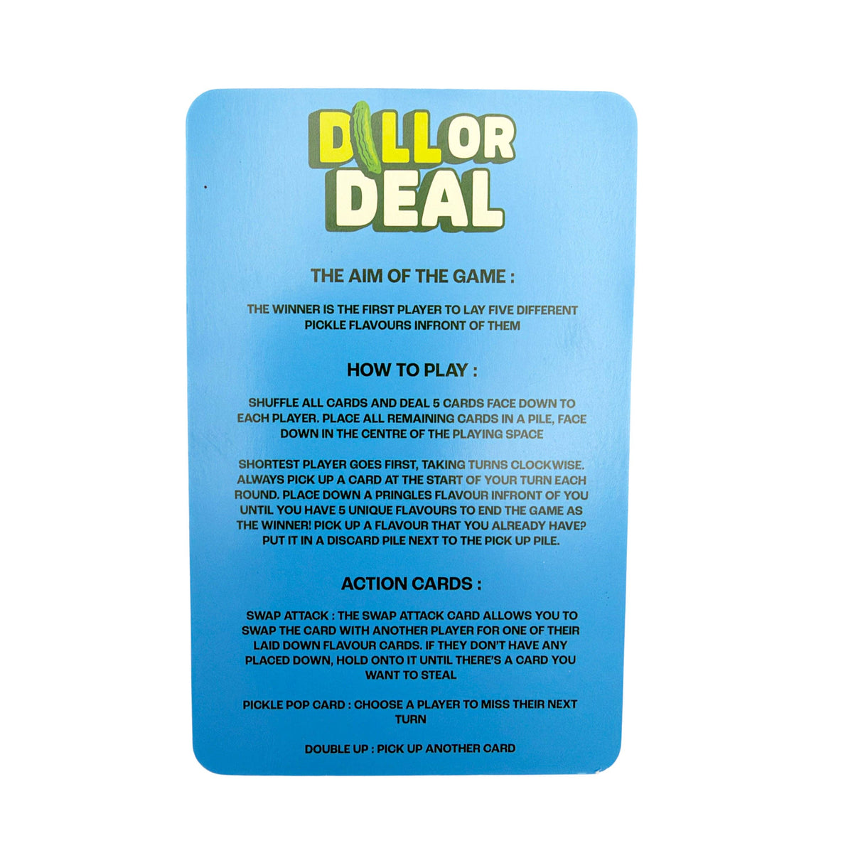 Dill or Deal