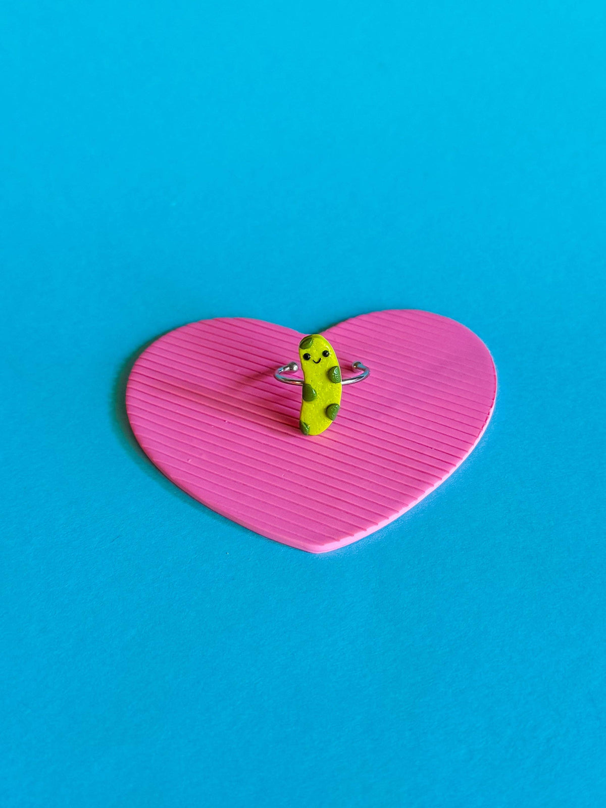 Pickle Ring | Polymer Clay Ring