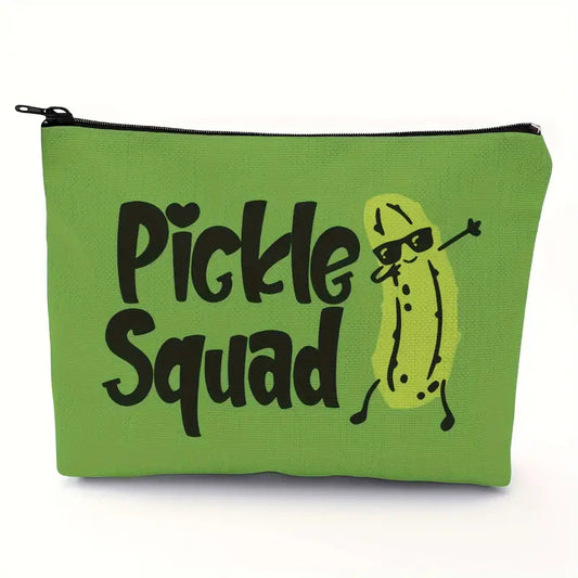 Pickle Squad Makeup Bag